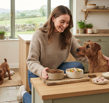 Choosing food for dogs with sensitive stomachs in Ireland